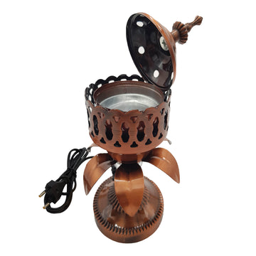 Electrical Bakhoor Burner & 50g Fragrance Paste - Copper